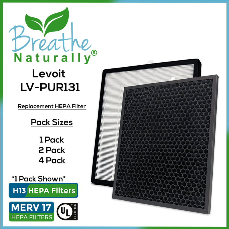  LV-PUR131 Filter Replacement, H13 True HEPA Filter for